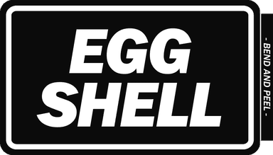 Egg Shell Stickers